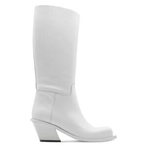 Gia Borghini Womens Blondine White Knee-High Boots Sz 40/US 9.5